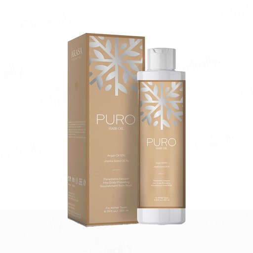 Akasa Cosmetics Puro Argan & Jojoba Seed Scalp Nourishment Hair Oil