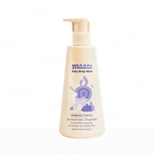Maate Beetroot and Manjistha Baby Body Wash For Radiant & Healthy Skin