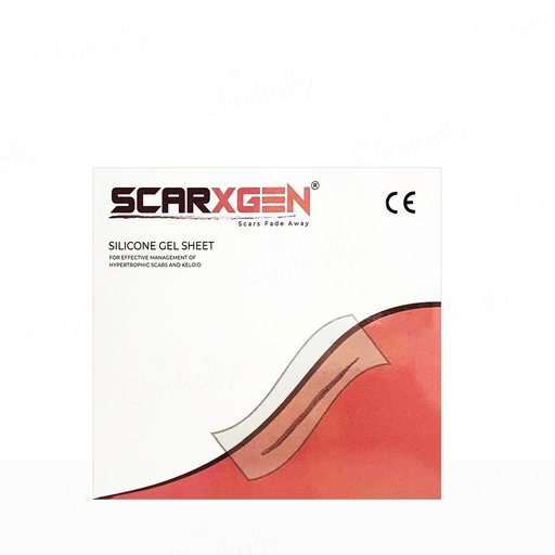 Scarxgen Silicone Gel Sheet For Hypertrophic Scars & Keloid
