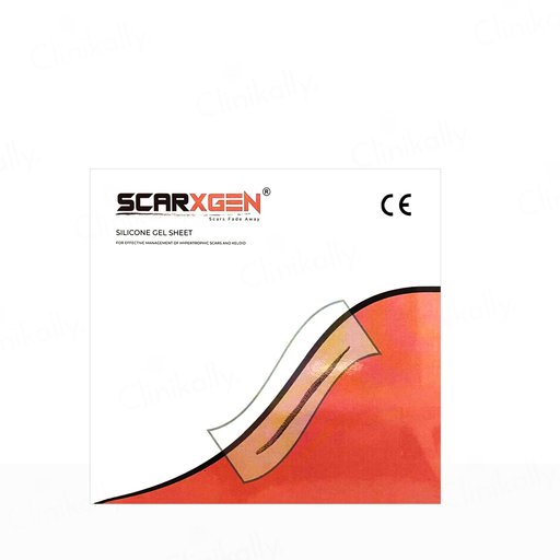 Scarxgen Silicone Gel Sheet For Hypertrophic Scars & Keloid