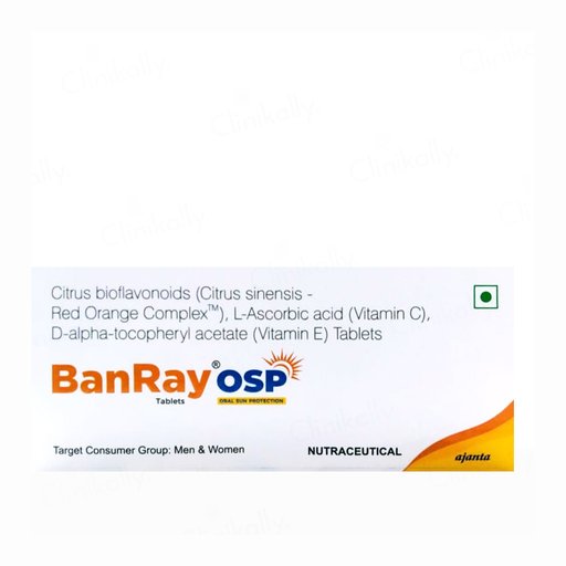 Banray OSP Oral Sun Protection Nutraceutical Tablet For Men & Women