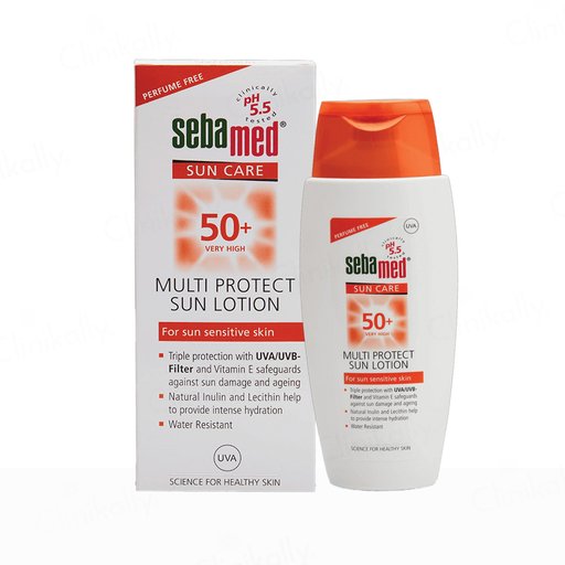 Sebamed Sun Care Multi Protect Sunscreen Lotion SPF 50+ For Sun Sensitive Skin