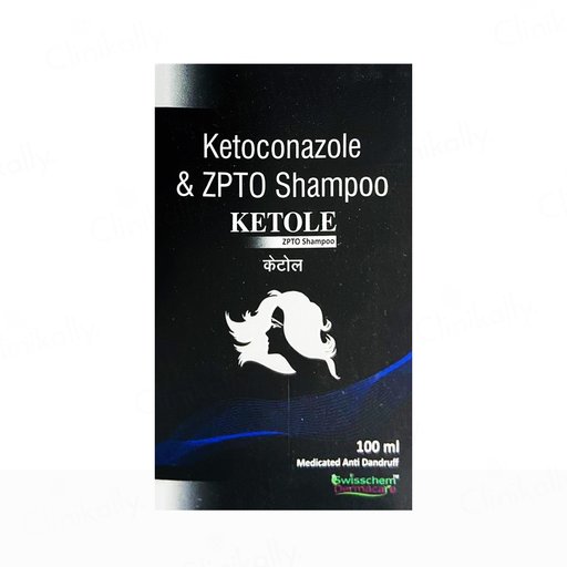 Swisscosmed Ketole ZPTO Medicated Anti-Dandruff Shampoo