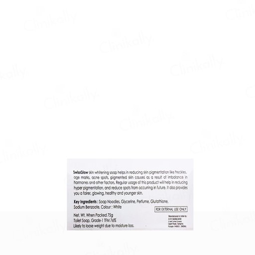 Buy Swisscosmed SwissGlow Skin Whitening Soap Online at Best Price