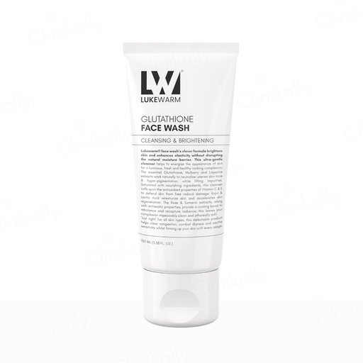 Lukewarm Glutathione Cleansing & Brightening Face Wash