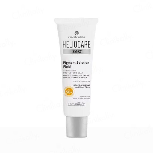 Heliocare 360 Pigment Solution Fluid Protector Solar Sunscreen SPF 50+ PA++++