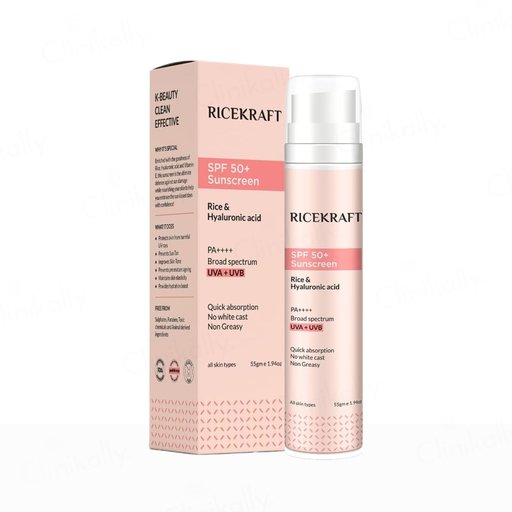 RiceKraft Rice & Hyaluronic Acid Sunscreen SPF 50+ PA++++