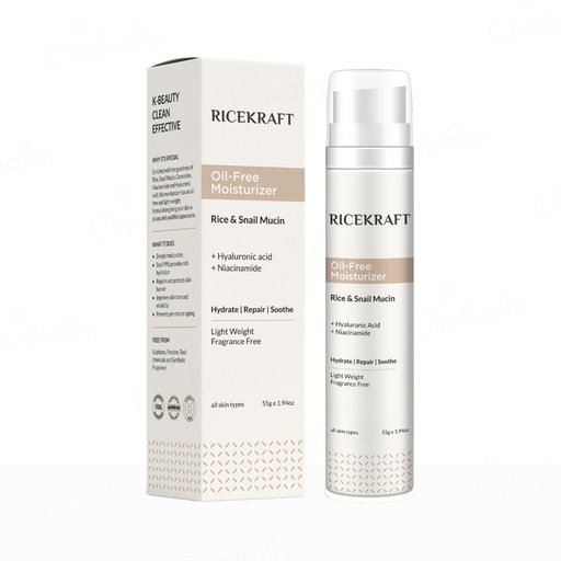 RiceKraft Rice & Snail Mucin Oil-Free Light Weight Moisturizer