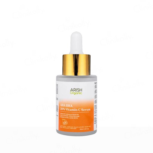 Arish Organic AHA BHA 20% Vitamin C Serum