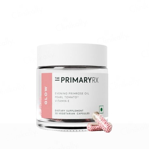 The PrimaryRx Glow Nutraceutical Capsule For Even-Toned & Radiant Skin