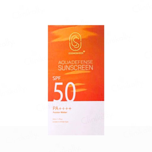 Cosmosheer Aquadefense Fusion Water Sunscreen SPF 50 PA++++