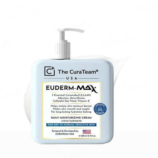 The CuraTeam Euderm-Max Daily Moisturizing Cream