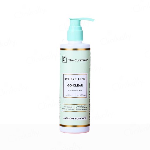 The CuraTeam Go-Clear Bye Bye Acne 2% Salicylic Acid Anti-Acne Bodywash