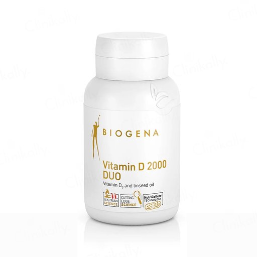 Biogena Vitamin D 2000 Duo Gold Food Supplement Capsule