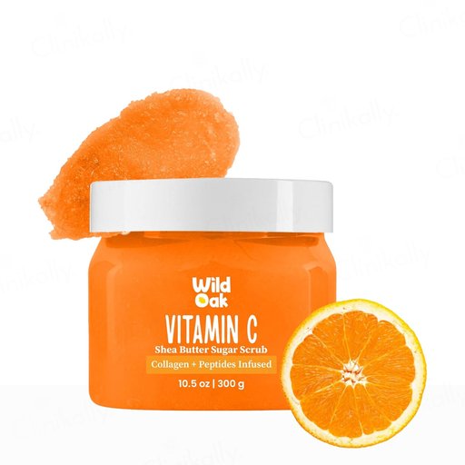 Wild Oak Vitamin C Shea Butter Sugar Body Scrub