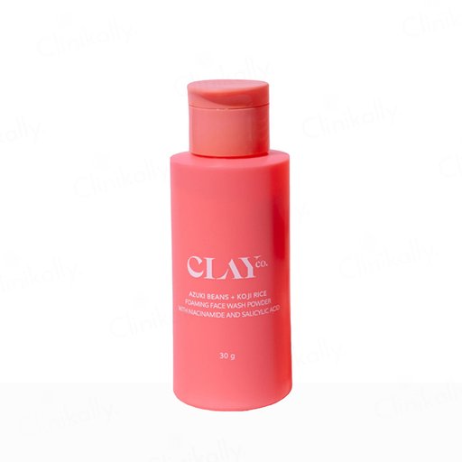 ClayCo Azuki Beans + Koji Rice Foaming Face Wash Powder With Niacinamide & Salicylic Acid