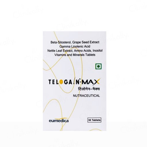 Telogain-Max Nutraceutical Hair Tablet