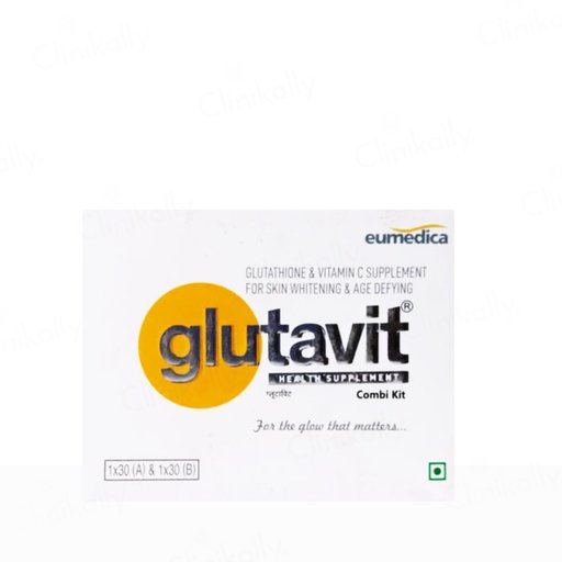 Glutavit Skin Whitening & Age Defying Health Supplement Combo Kit