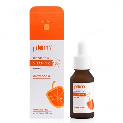 Plum 15% Vitamin C Glow Boost Face Serum With Mandarin