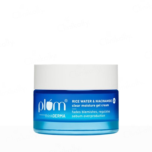 Plum 2% Niacinamide Clear Moisture Gel Cream With Rice Water