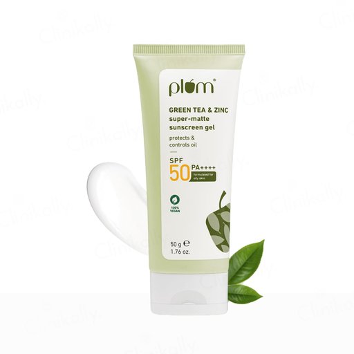 Plum Green Tea & Zinc Super-Matte Sunscreen Gel SPF 50 PA++++