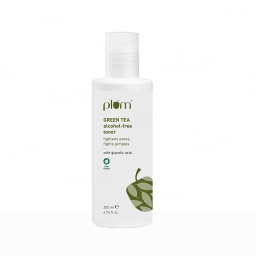 Plum Green Tea Alcohol-Free Face Toner With Glycolic Acid
