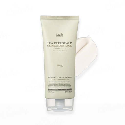 Lador Tea Tree Scalp Clinic Hair Cleansing Pack For Sensitive & Itchy Scalp
