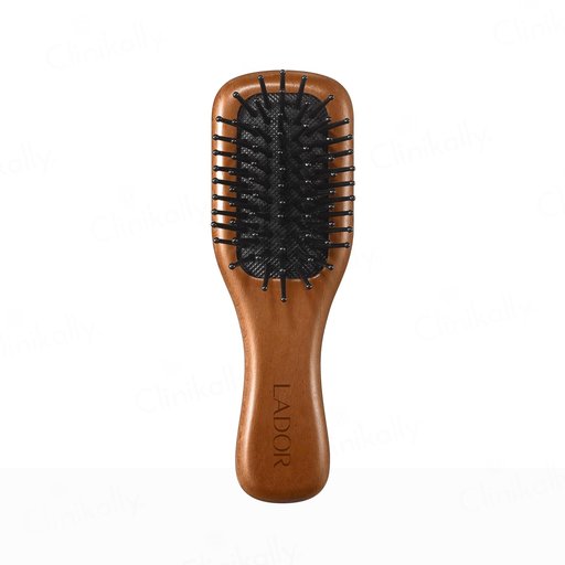 Lador Mini Wooden Paddle Engler Beech Hair Brush