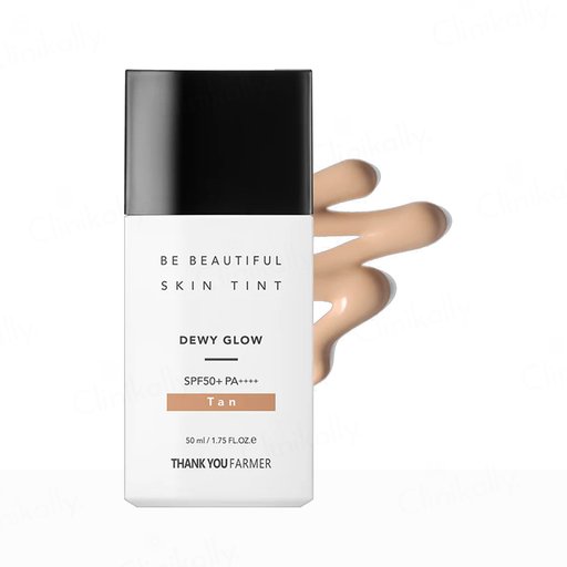 Thank You Farmer Be Beautiful Skin Tint Dewy Glow Moisturiser Sunscreen SPF 50 PA++++ (Tan)
