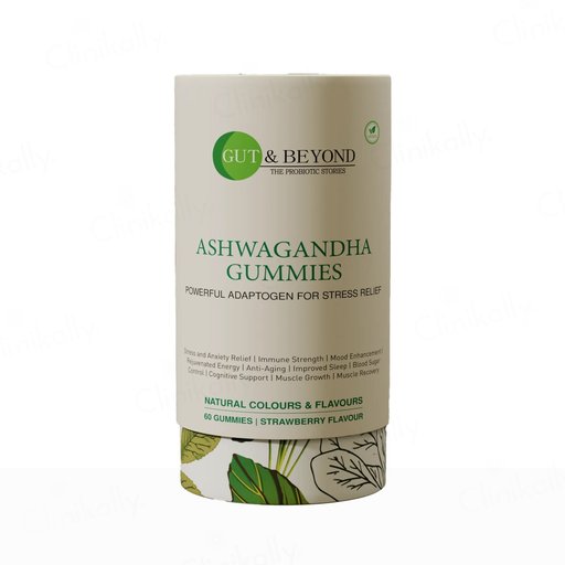 Gut & Beyond Ashwagandha Gummies - Strawberry Flavour