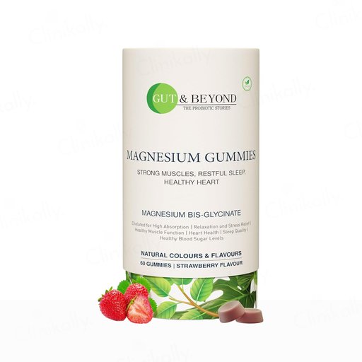 Gut & Beyond Magnesium Gummies - Strawberry Flavour