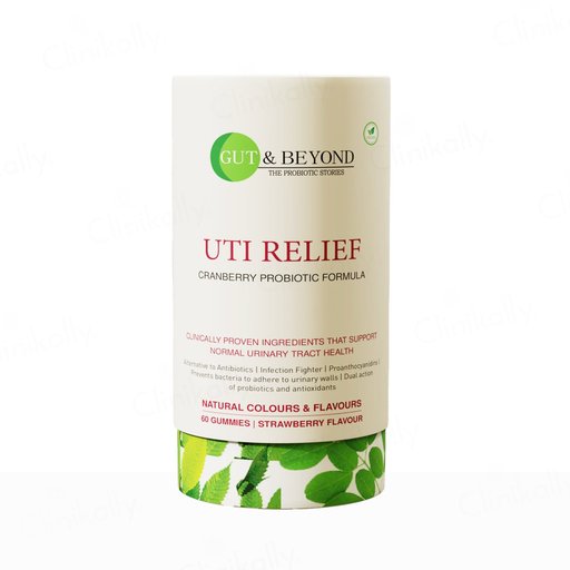 Gut & Beyond UTI Relief Gummies - Strawberry Flavour