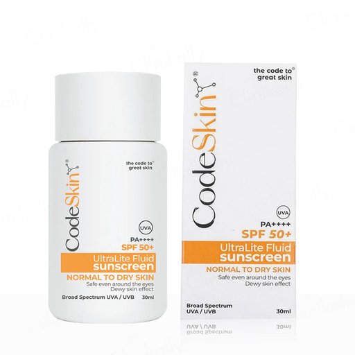 CodeSkin UltraLite Fluid Sunscreen SPF 50+ PA++++