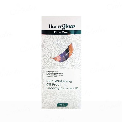Harriglow Skin Whitening Oil Free Creamy Face Wash