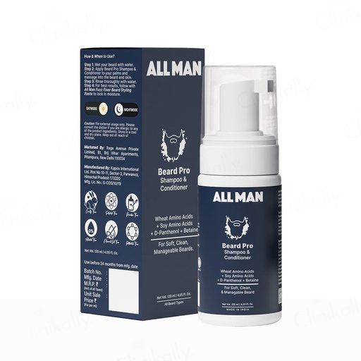 ALL MAN Beard Pro Shampoo & Conditioner
