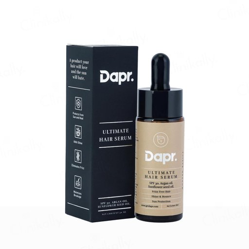 Dapr. Argan Oil & Sunflower Seed Oil Ultimate Hair Serum SPF 30