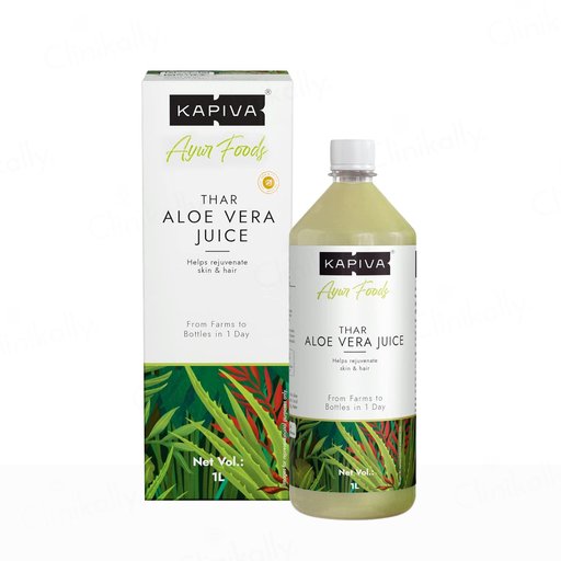 Kapiva Thar Aloe Vera Juice For Skin & Hair Rejuvenation