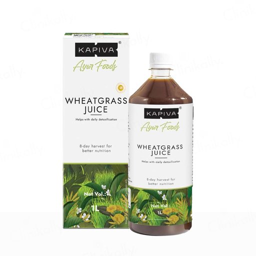 Kapiva Wheatgrass Juice For Daily Detoxification