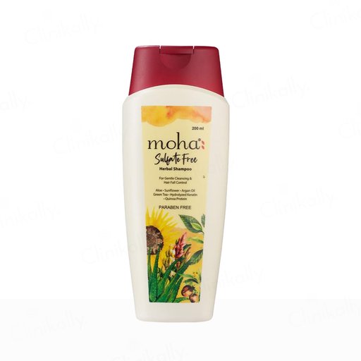 Moha: Sulfate Free Herbal Hair Fall Control Shampoo