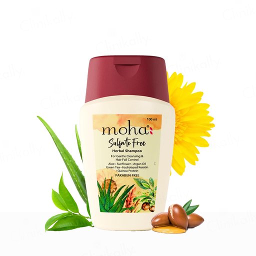 Moha: Sulfate Free Herbal Hair Fall Control Shampoo
