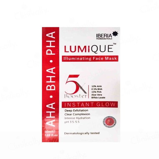 Lumique Illuminating Instant Glow Deep Exfoliation Face Mask