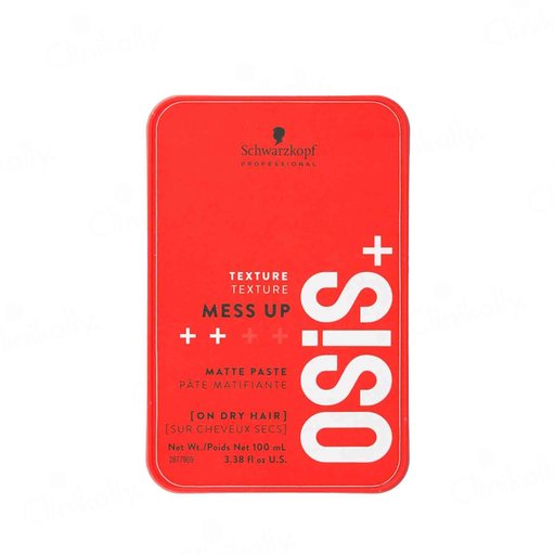 Schwarzkopf Professional OSiS+ Mess Up Matte Hair Styling Paste