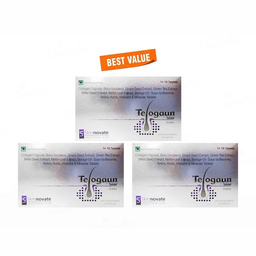 Telogaun Hair Growth Nutraceutical Tablet
