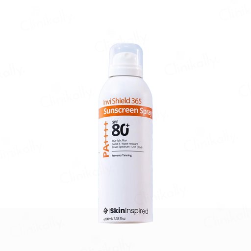 SkinInspired Invi Shield 365 Sunscreen Spray SPF 80+ PA++++