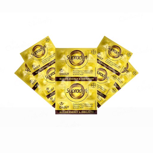 Supradyn Daily Multivitamin Tablet For Energy & Immunity