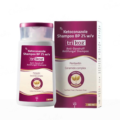 Trikoz Anti-Dandruff Antifungal Shampoo