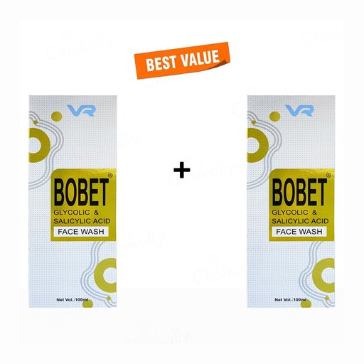 Bobet Glycolic & Salicylic Acid Face Wash