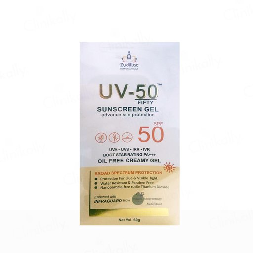 UV-50 Fifty Oil Free Creamy Sunscreen Gel SPF 50 PA+++
