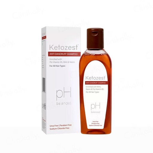 Ketozest pH Balanced Anti Dandruff Shampoo
