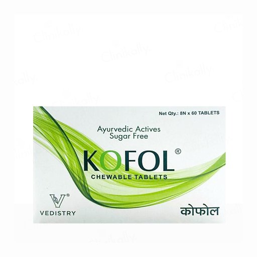 Vedistry Kofol Ayurvedic Sugar Free Chewable Tablet
